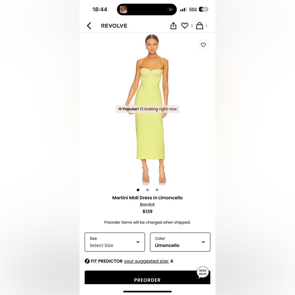 Women’s midi dress